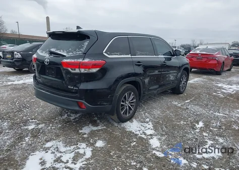 2017 Toyota Highlander Xle from USA, damaged, VIN 5TDJZRFH5HS440896